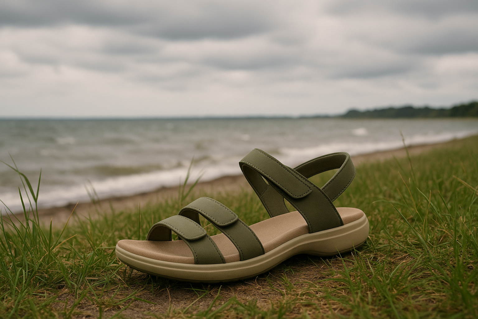 Komfortable og bæredygtige dame sandaler til danske sommerdage