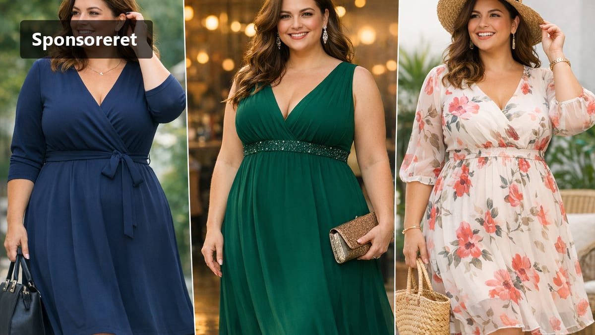 Sådan finder du den perfekte plus size kjole til enhver lejlighed